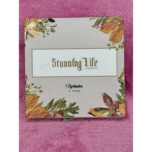 New! Stunning Life False Eyelash Gift Set 5 Pairs NWT BNIB Limited Edition LE